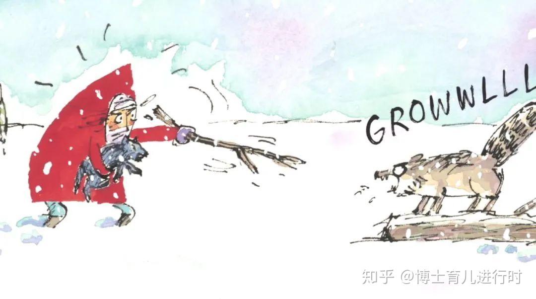 无字绘本||《我遇见了一只大灰狼》 - 知乎