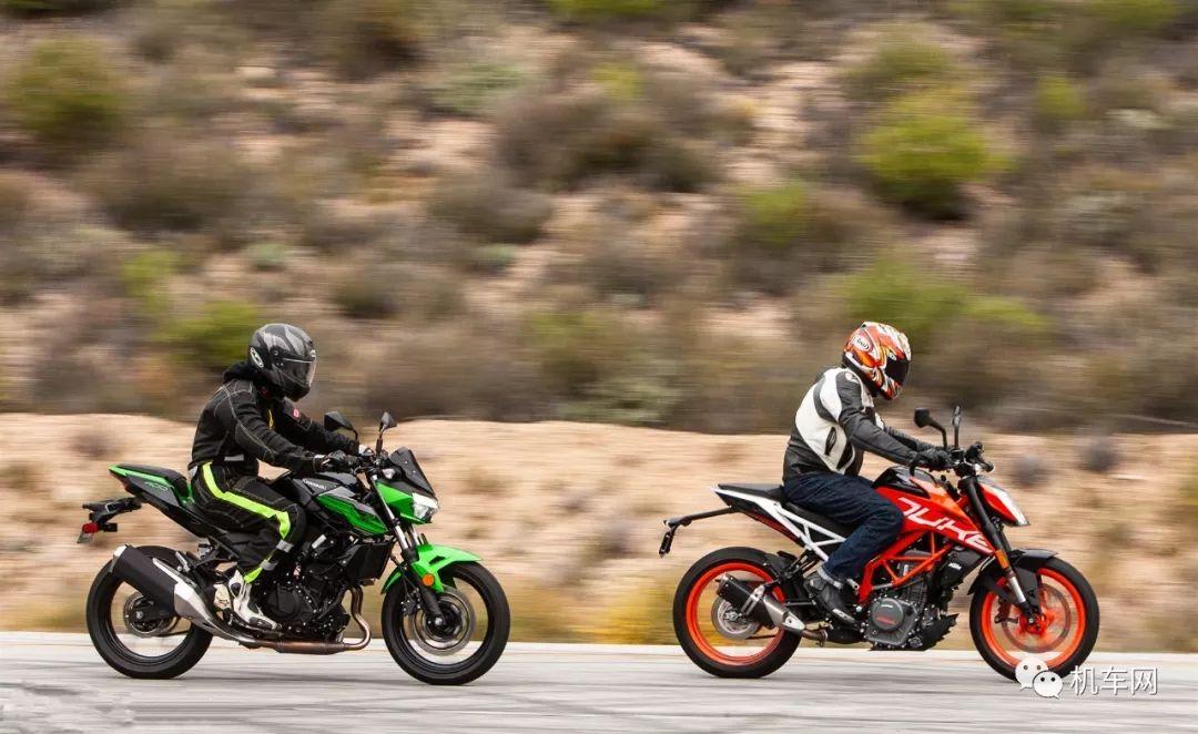 ktm390duke与川崎z400参数对比谁会是赢家