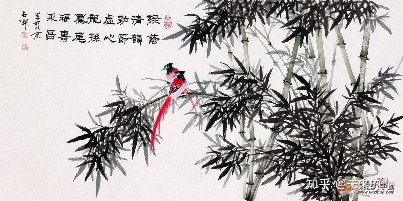 家装分享：国画竹子适合悬挂在哪些地方？ - 知乎