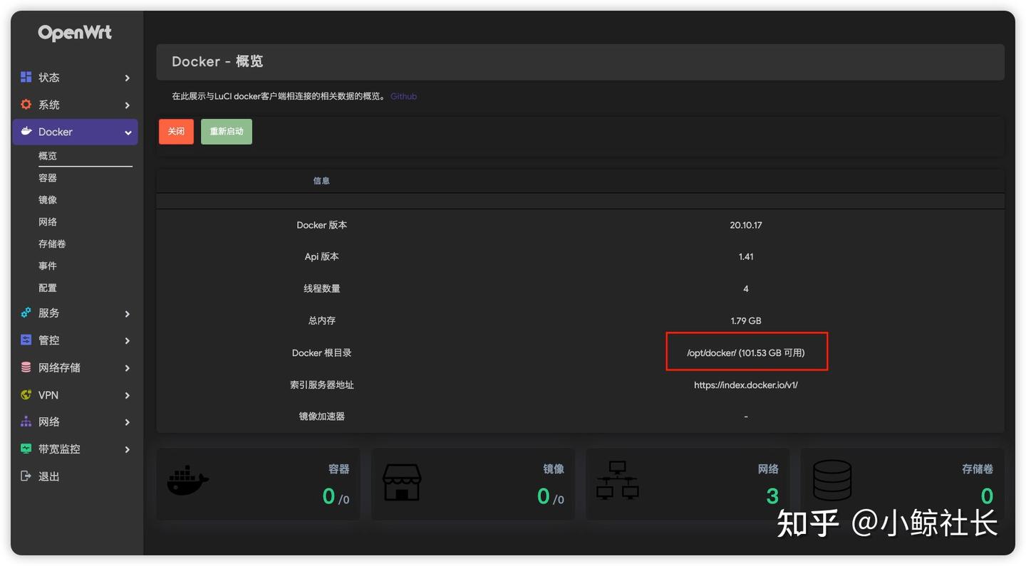 OpenWrt软路由下docker空间太小了！简单扩容教程 - 知乎