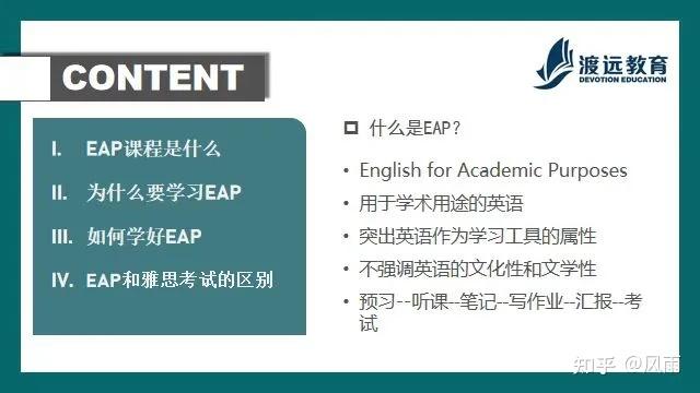Eap Study EAP课程是什么?如何学好EAP? - 知乎