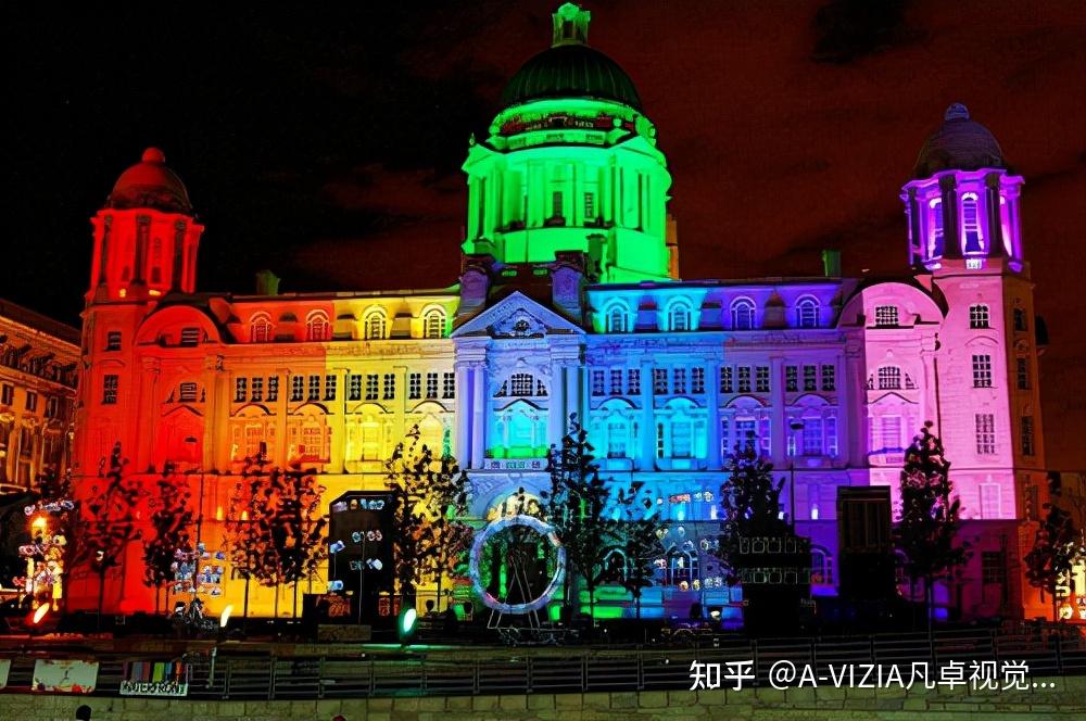 全息3dmapping建筑投影光影讲述人文故事