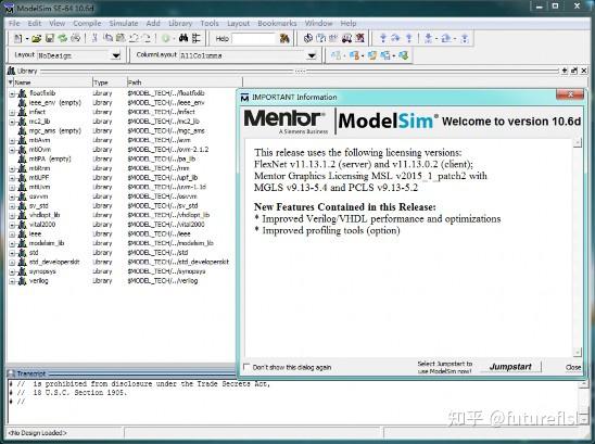 modelsim-10.6-win64-se安装软件+安装说明 - 知乎