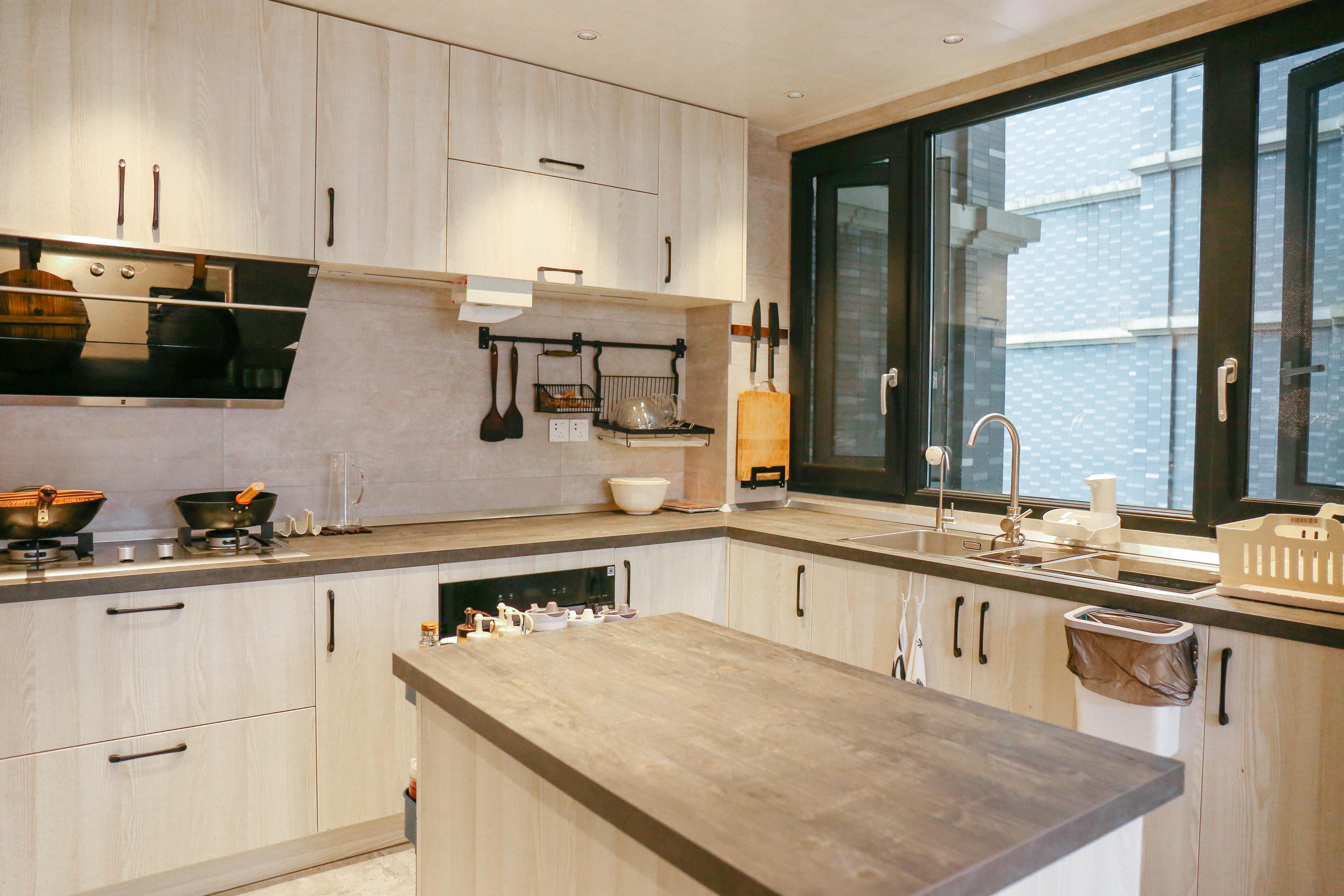 房间欧式风格三层别墅及舒适小户型开放式厨房设计_齐家网装修效果图