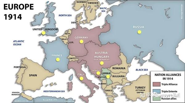 46 Europe In 1914 Map Answers