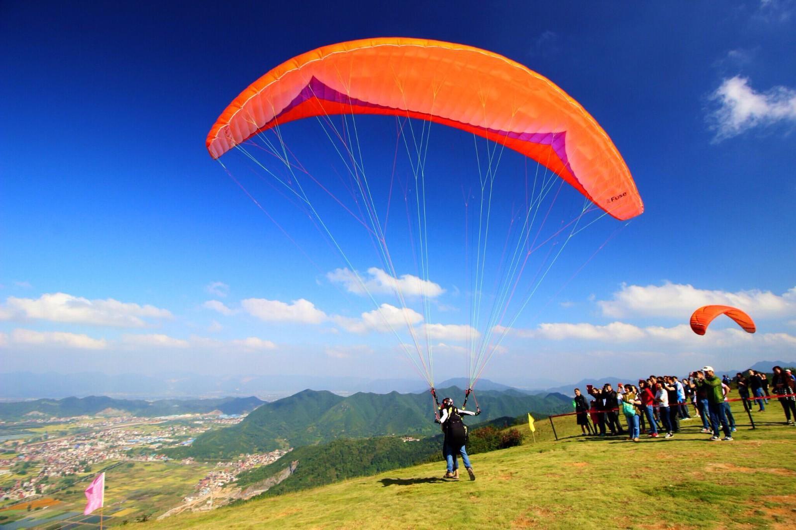 滑翔伞飞行体验-滑滑翔伞培训，跳伞-羽人飞行滑翔伞俱乐部