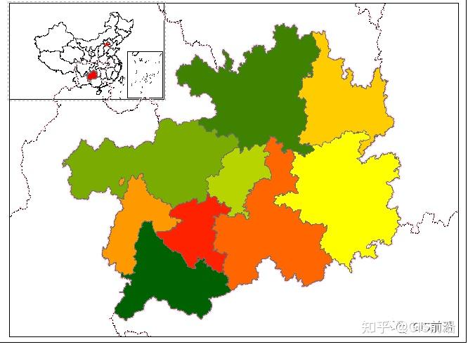ArcGIS行政区位图制作流程(附行政区划练习数据) - 知乎