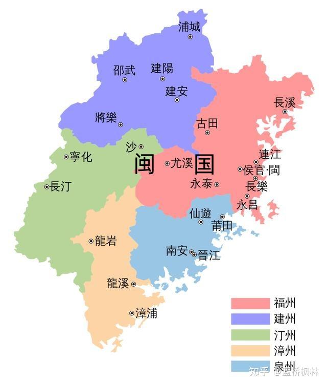历史天空：五代十国时期闽国的疆域 - 知乎