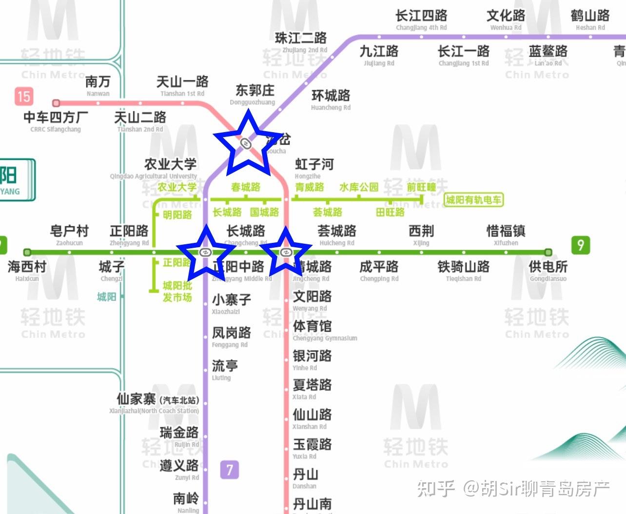 青島5年內通車的地鐵線其中有何玄機