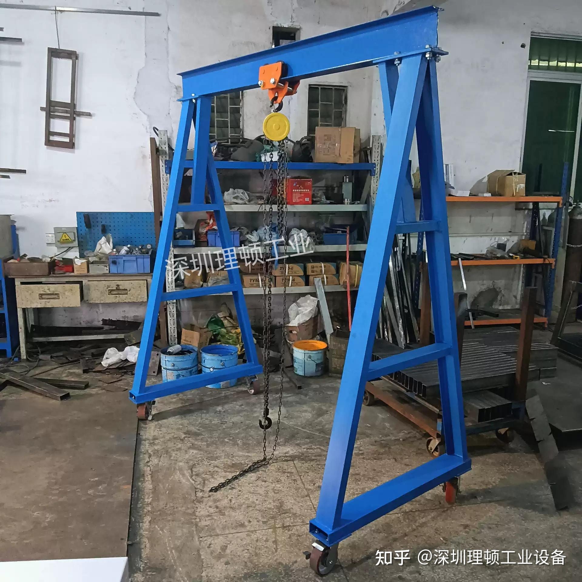 罗湖无轨电动行走龙门吊3吨电动行走龙门架小型便携式龙门吊