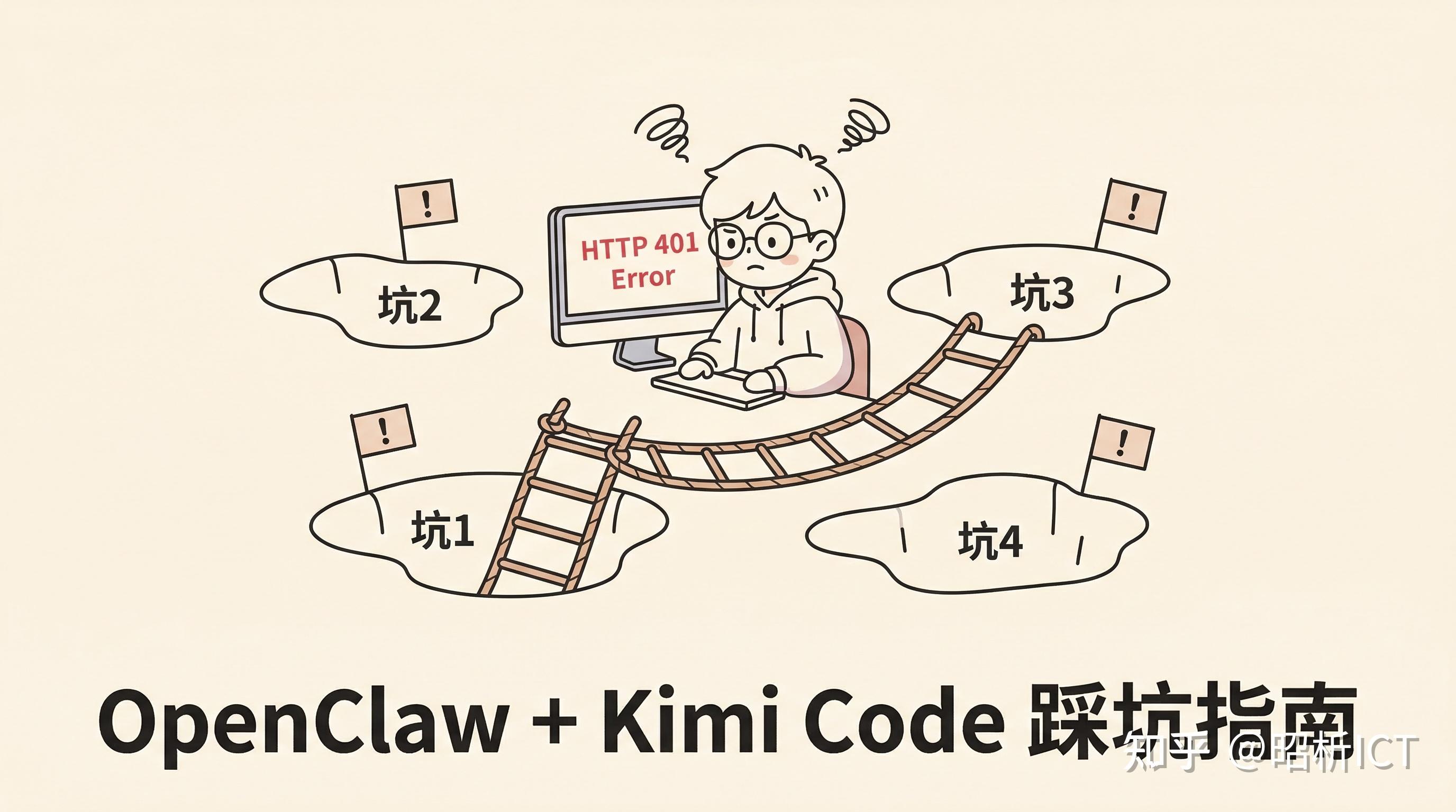 我把 OpenClaw + Kimi Code 踩了个遍 - 知乎