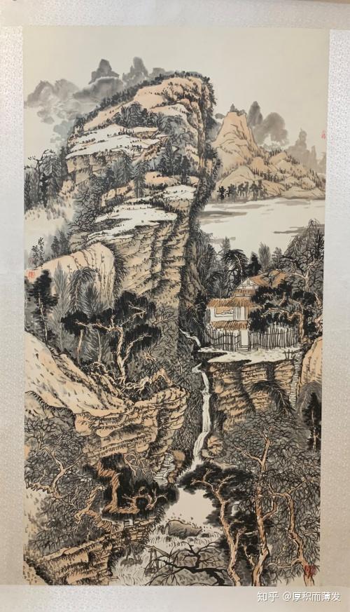 厚积而薄发 互联网 刘现禄著名花鸟山水画家清华美院霍春阳高研班助教