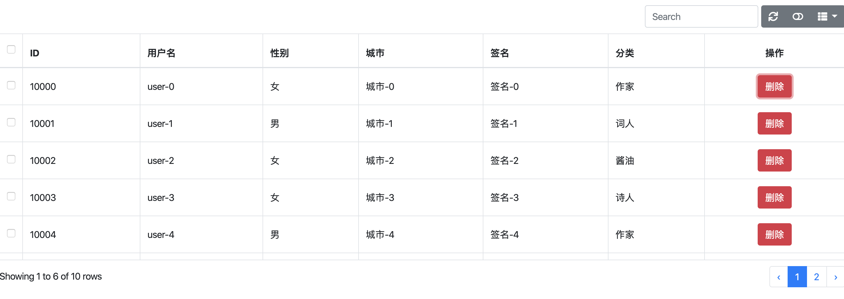 用这个库 3 分钟实现让你满意的表格功能：Bootstrap-Table - 知乎