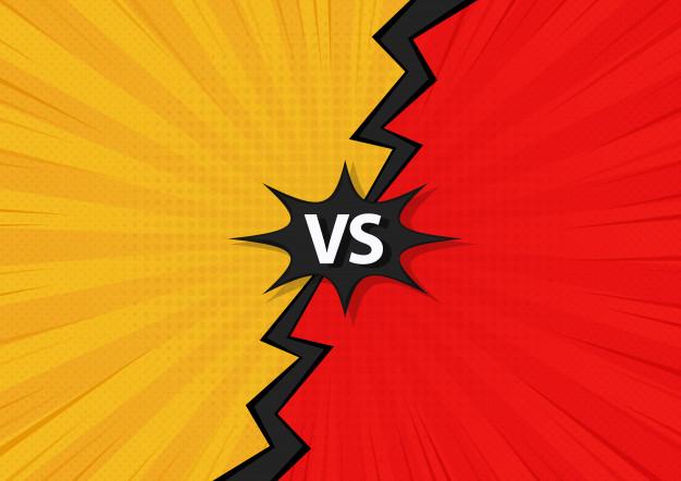 表达对抗的vspk这两个词到底怎么用