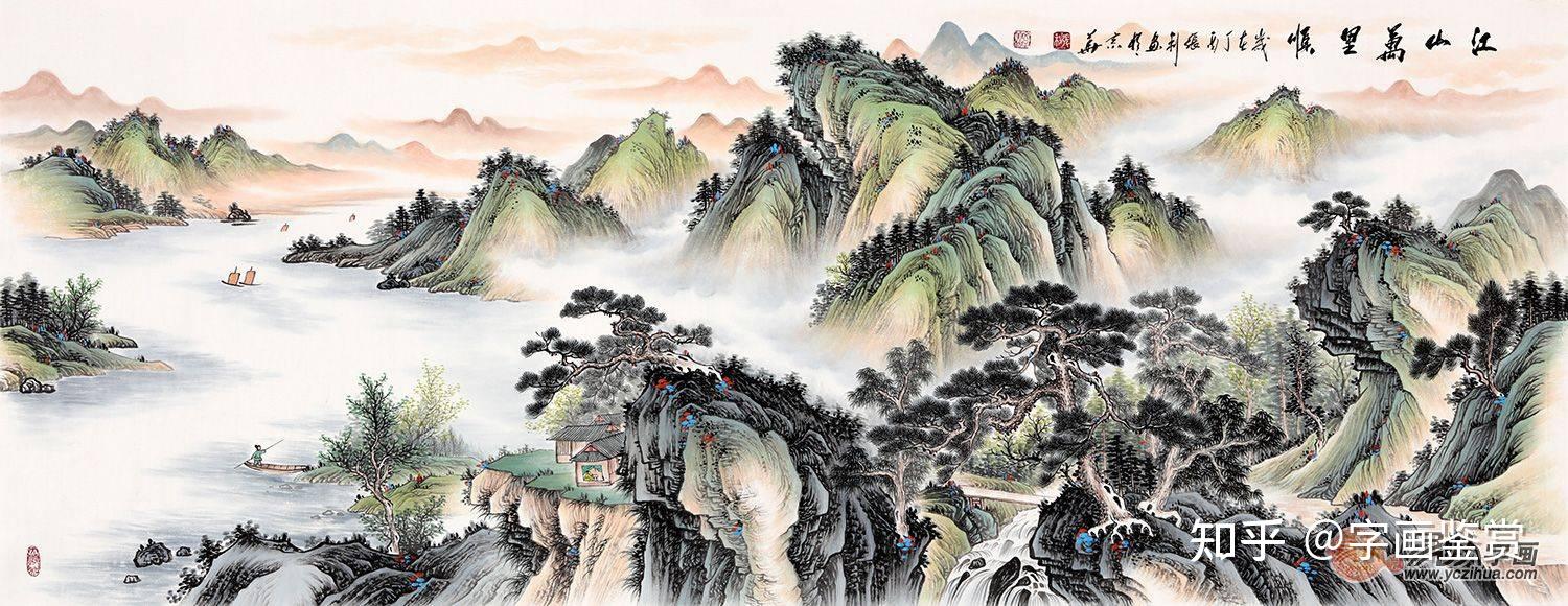 客厅挂画好看的山水画帮你打造品味家居