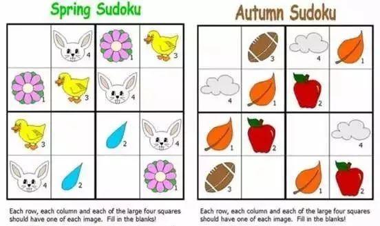 幼儿逻辑启蒙：数独，让人越玩越聪明的游戏！ - 知乎