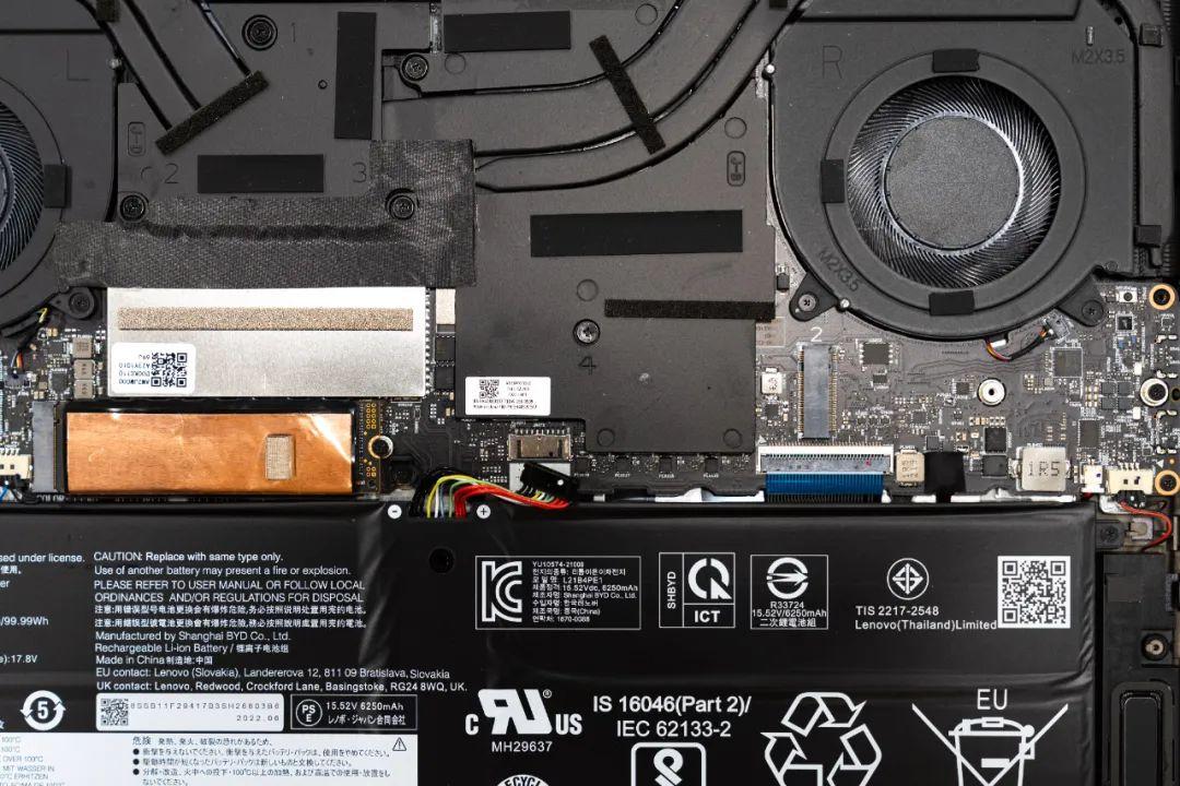 散热表现及拆机