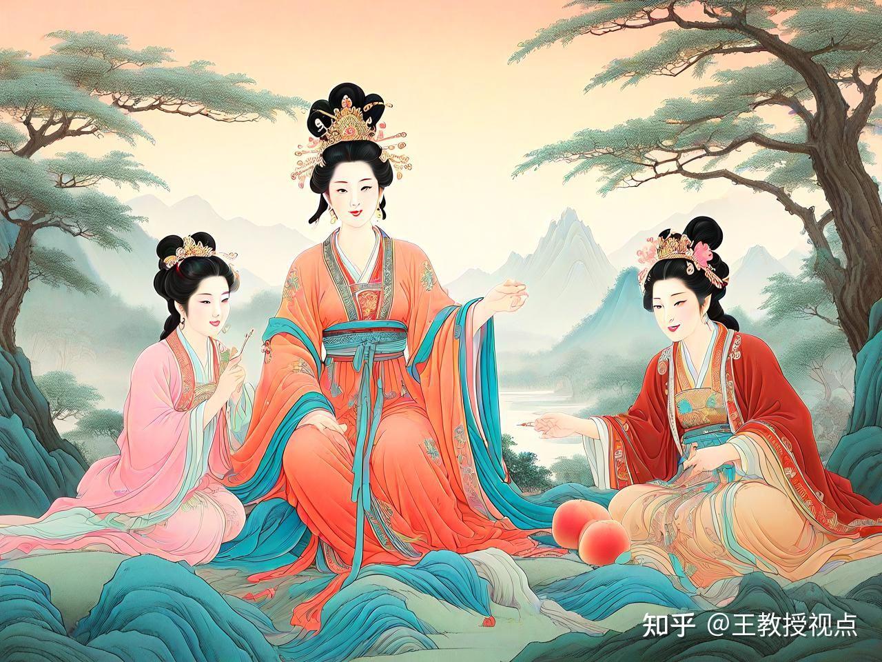 王母娘娘传说:仙女、蟠桃园与梦幻仙境探秘 - 知乎