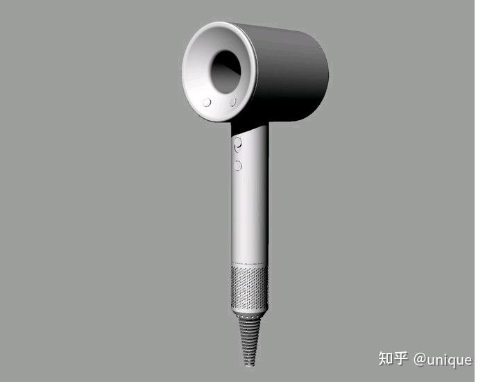 吹风机rhino3dm模型素材推荐精品小众