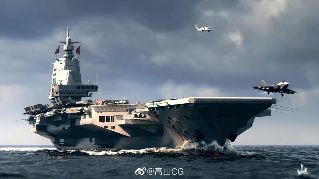 003航母福建舰:海试后还要多久才能入役作战?