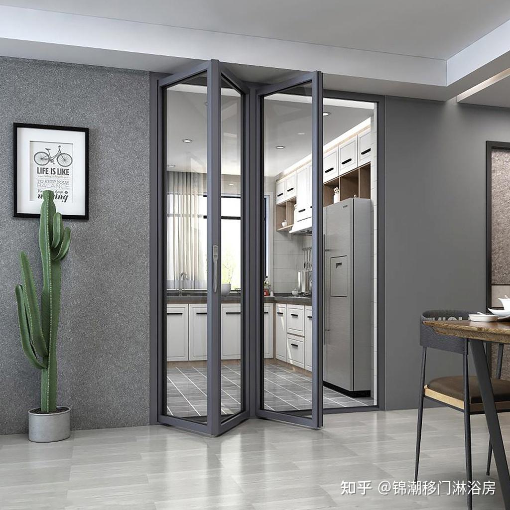 最火的极简折叠门