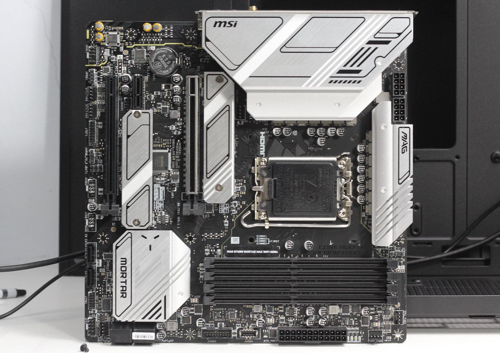 inteli513490f电商开卖magb760m迫击炮主板堪称御驾