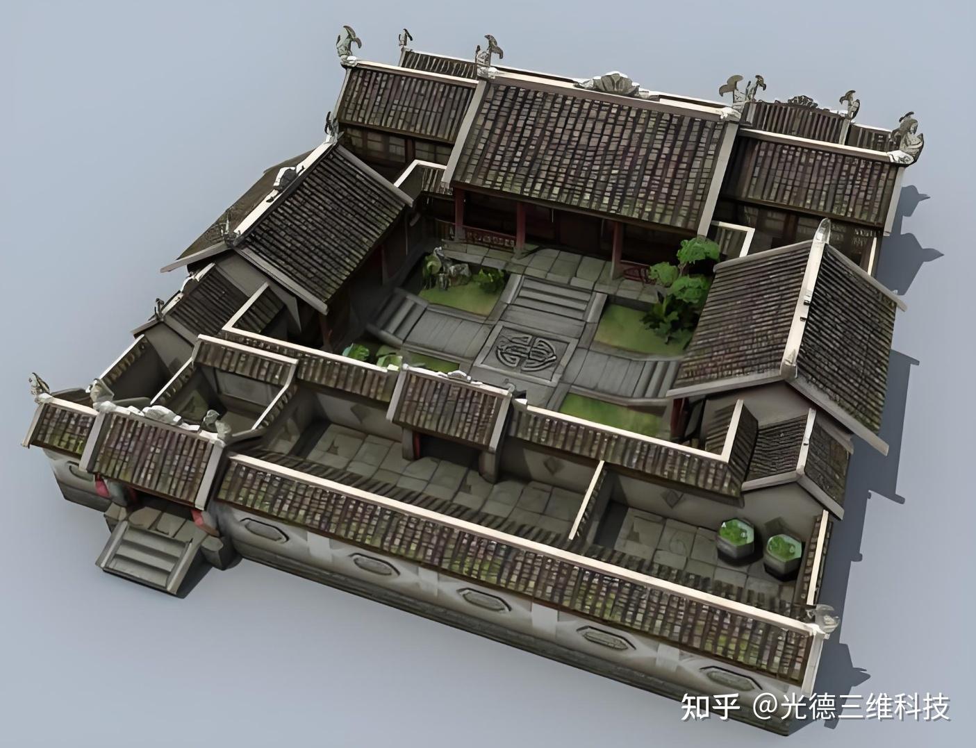 古建筑三维激光扫描,高精度非接触式扫描技术 - 知乎