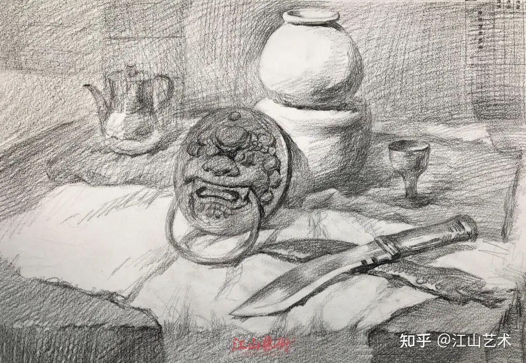 广州江山画室|江山学子霸气出战,联考必胜!(附联考高分示范)