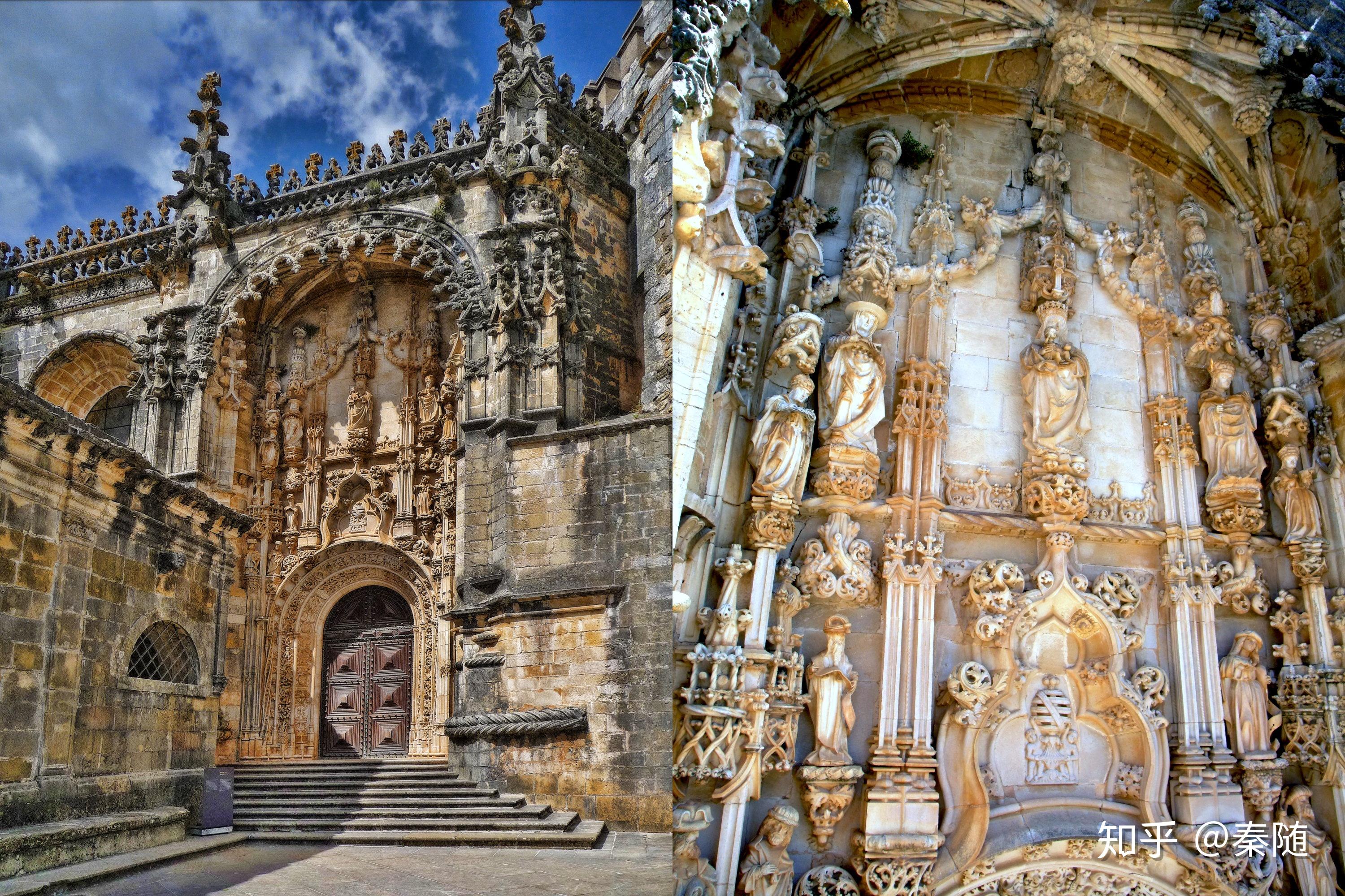 比如都是综合了哥特式和manueline式风格的建筑,都有葡萄牙历任国王