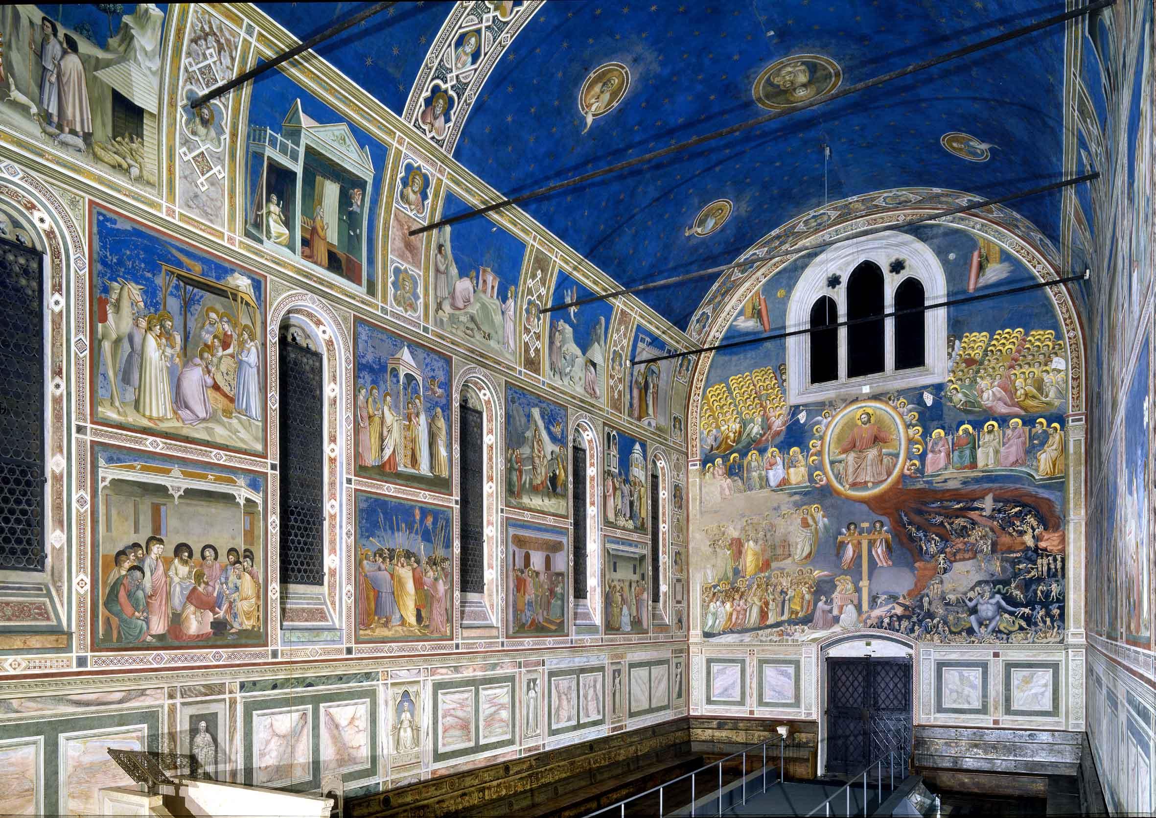 “欧洲绘画之父”乔托笔下的耶稣生平壁画（上）斯克罗维尼礼拜堂【高清大图】 - 知乎