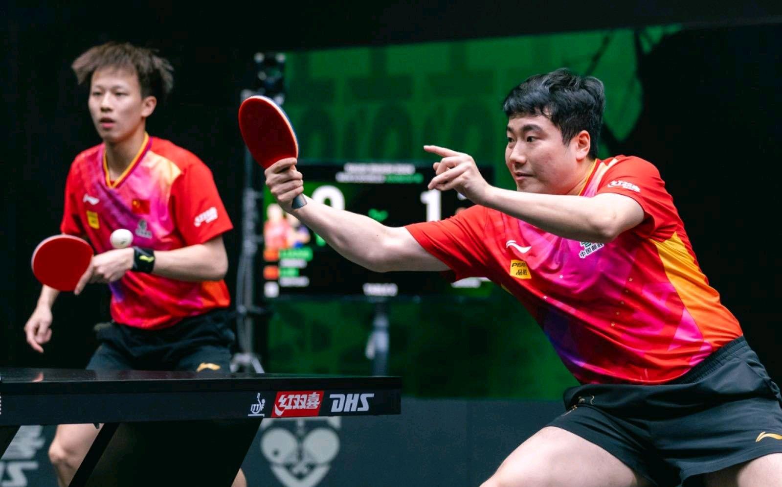 张本智和逆转林钟勋,林高远和梁靖崑双打获胜,陈幸同女双获胜