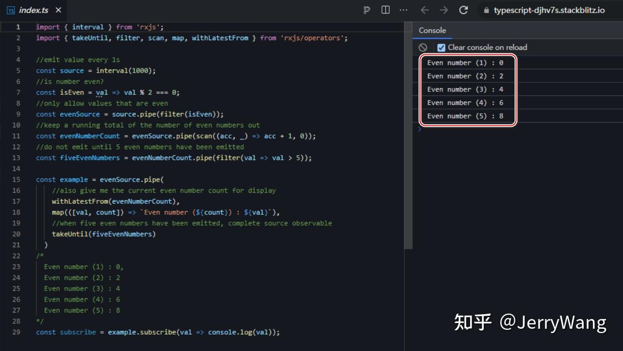 Rxjs TakeUntil 操作符的学习笔记 - 知乎