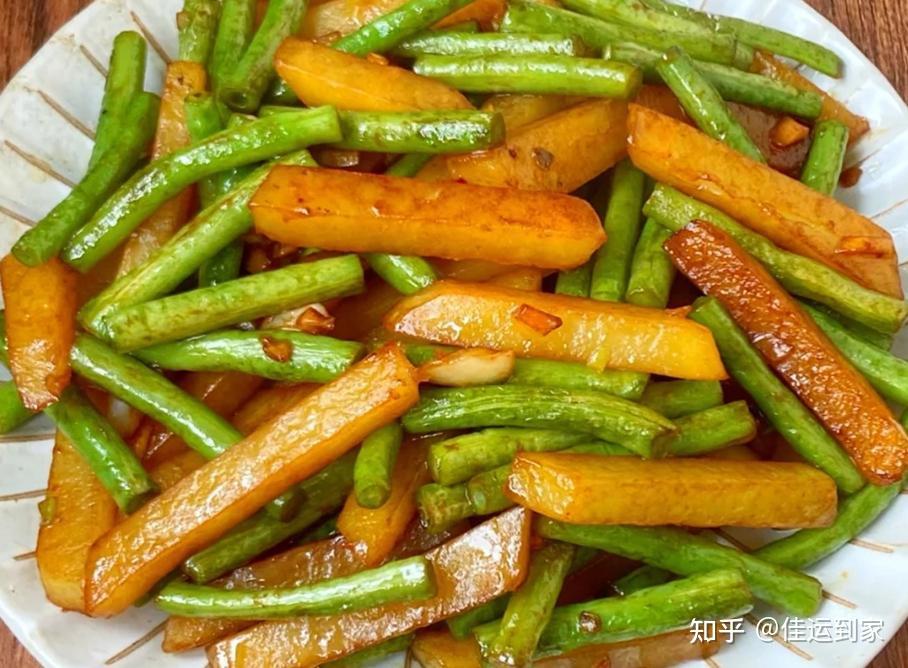 土豆烧豆角