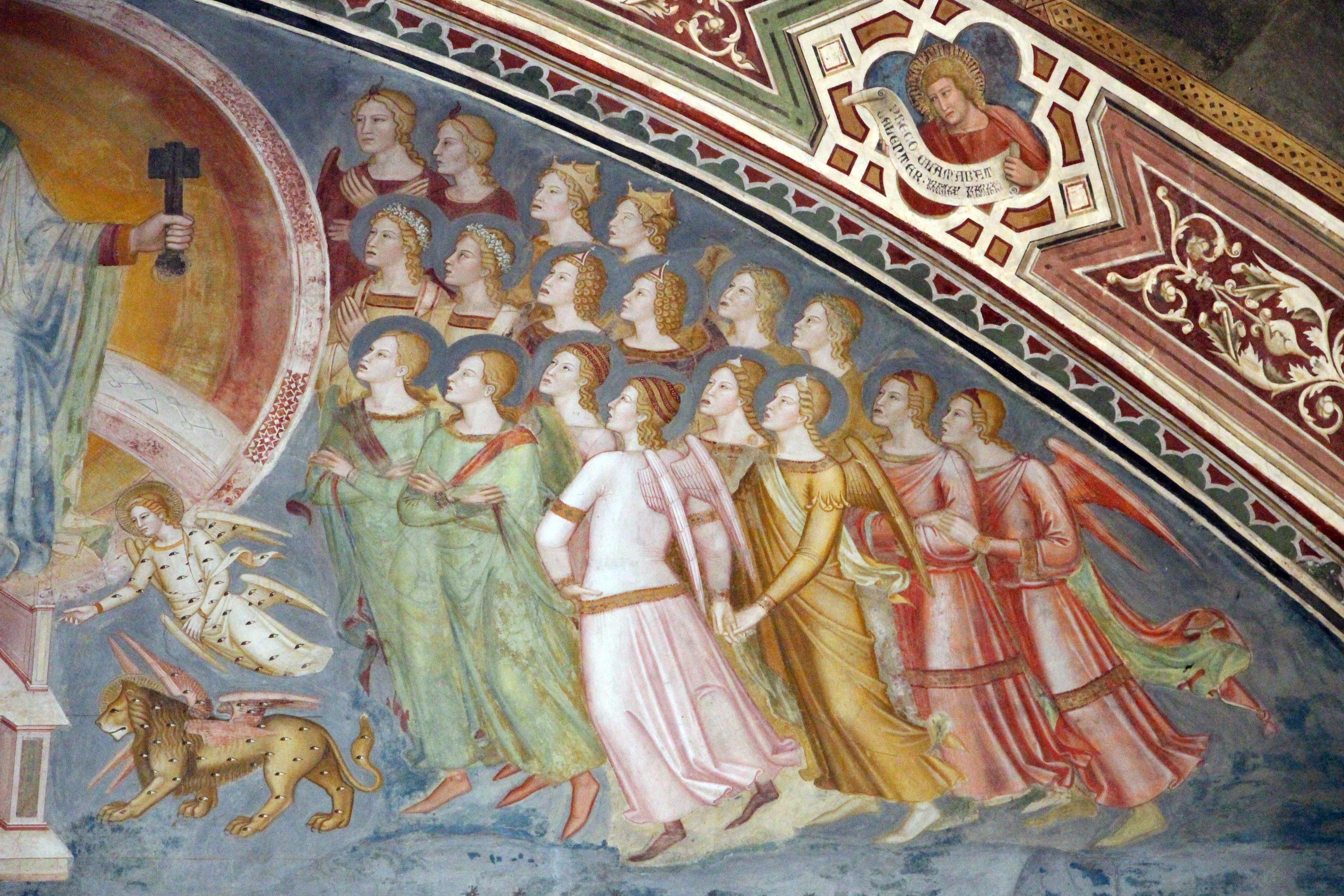 佛罗伦萨新圣母玛利亚教堂新圣母大殿3修道院西班牙礼拜堂壁画道明会