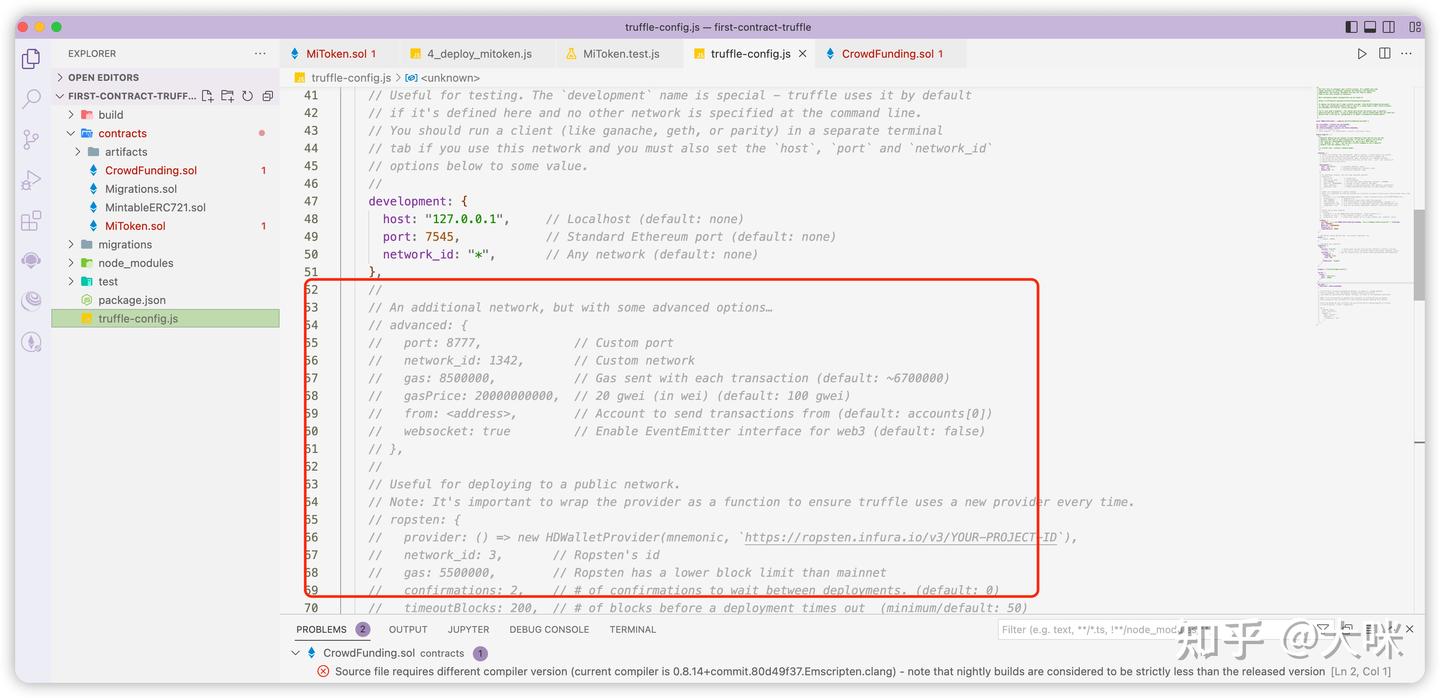 Truffle部署Solidity合约入门教程（etherscan多文件自动开源） - 知乎