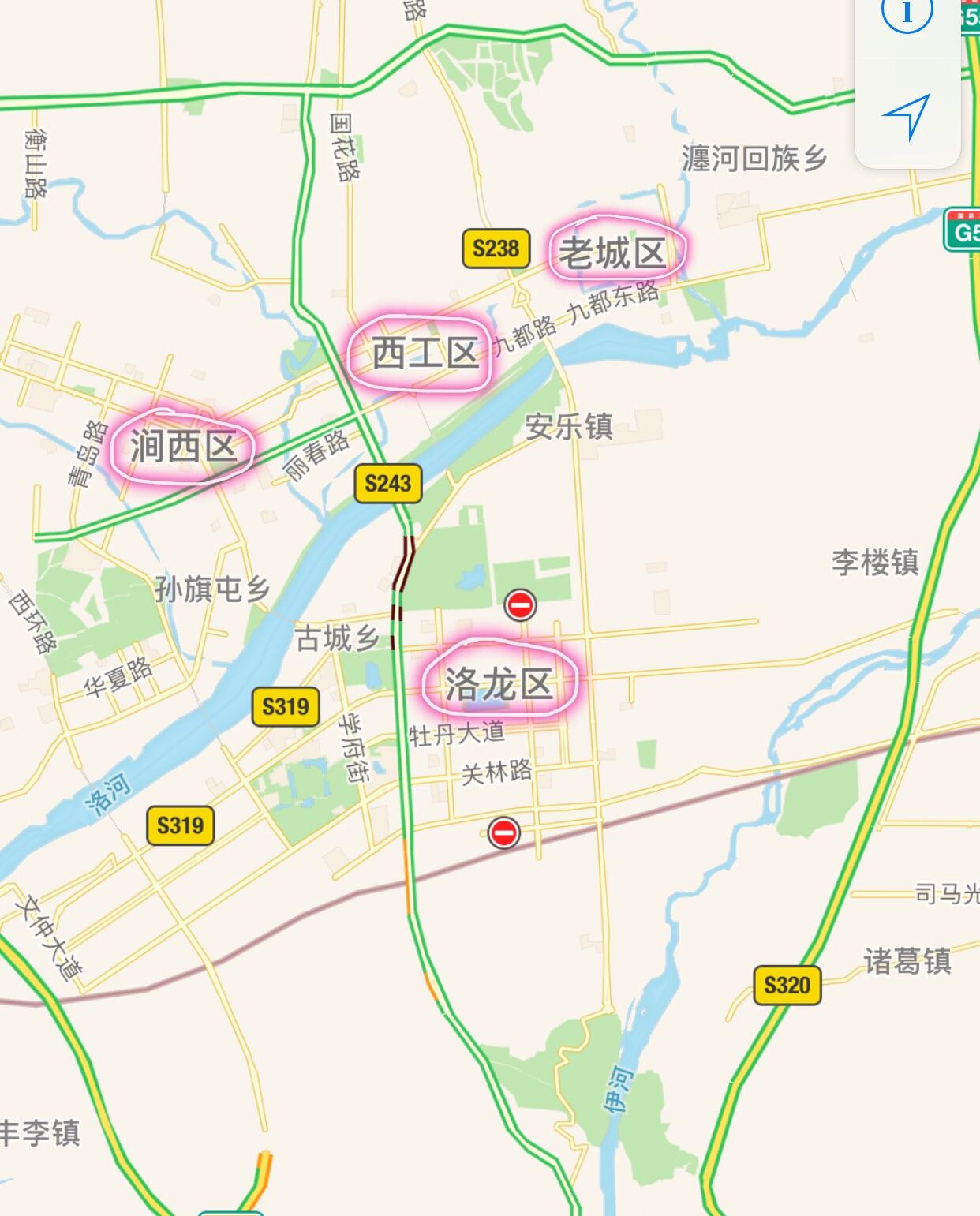 汉魏洛阳地图高清全图-历史地图网