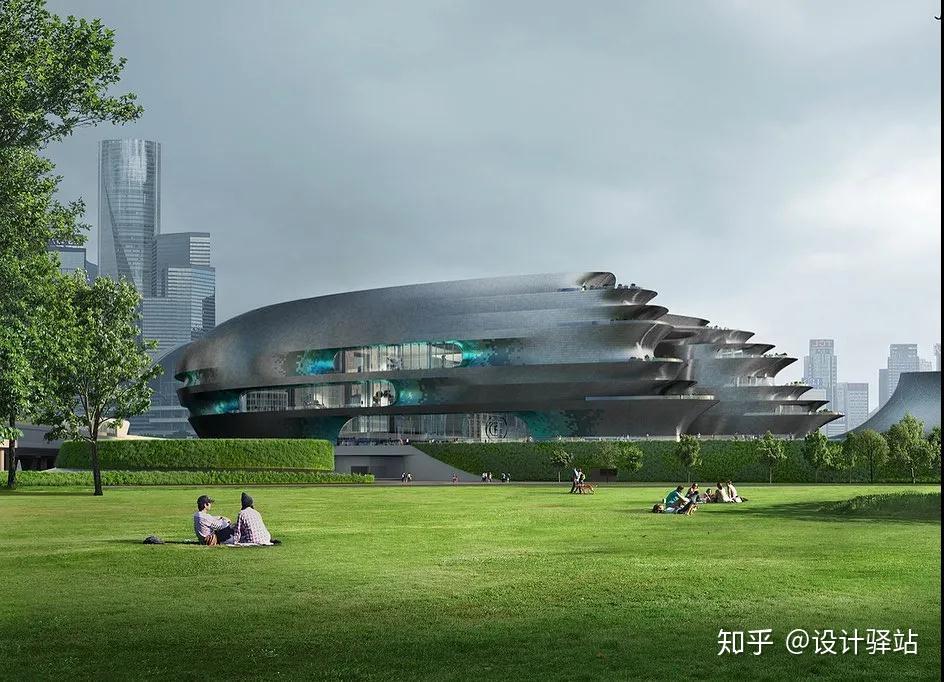 三选一,扎哈团队击败同济建筑,中建,又一次夺得头筹