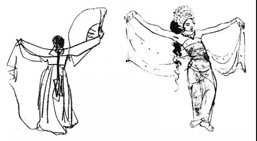 在叶浅予先生的众多作品中,民族舞蹈系列的中国画可以说是备受瞩目