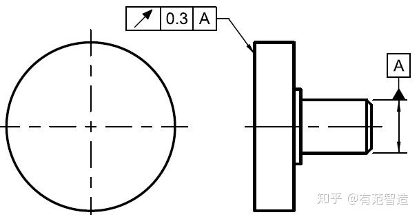 机械图纸每日一符圆跳动