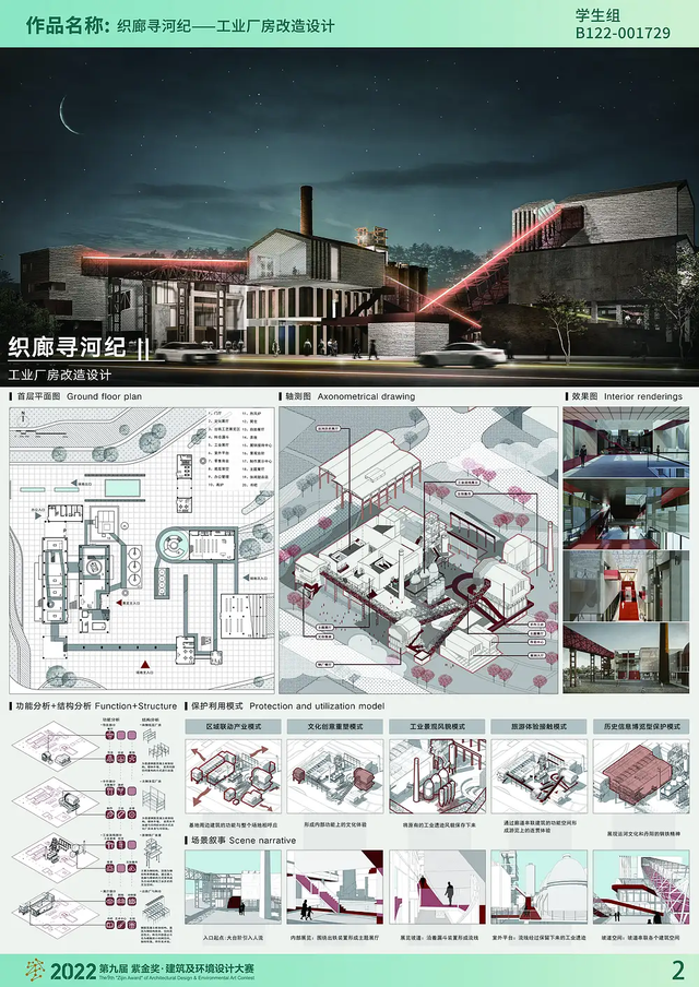 2022第九届紫金奖 · 建筑及环境设计大赛学生组 一等奖获奖作品展 - 知乎
