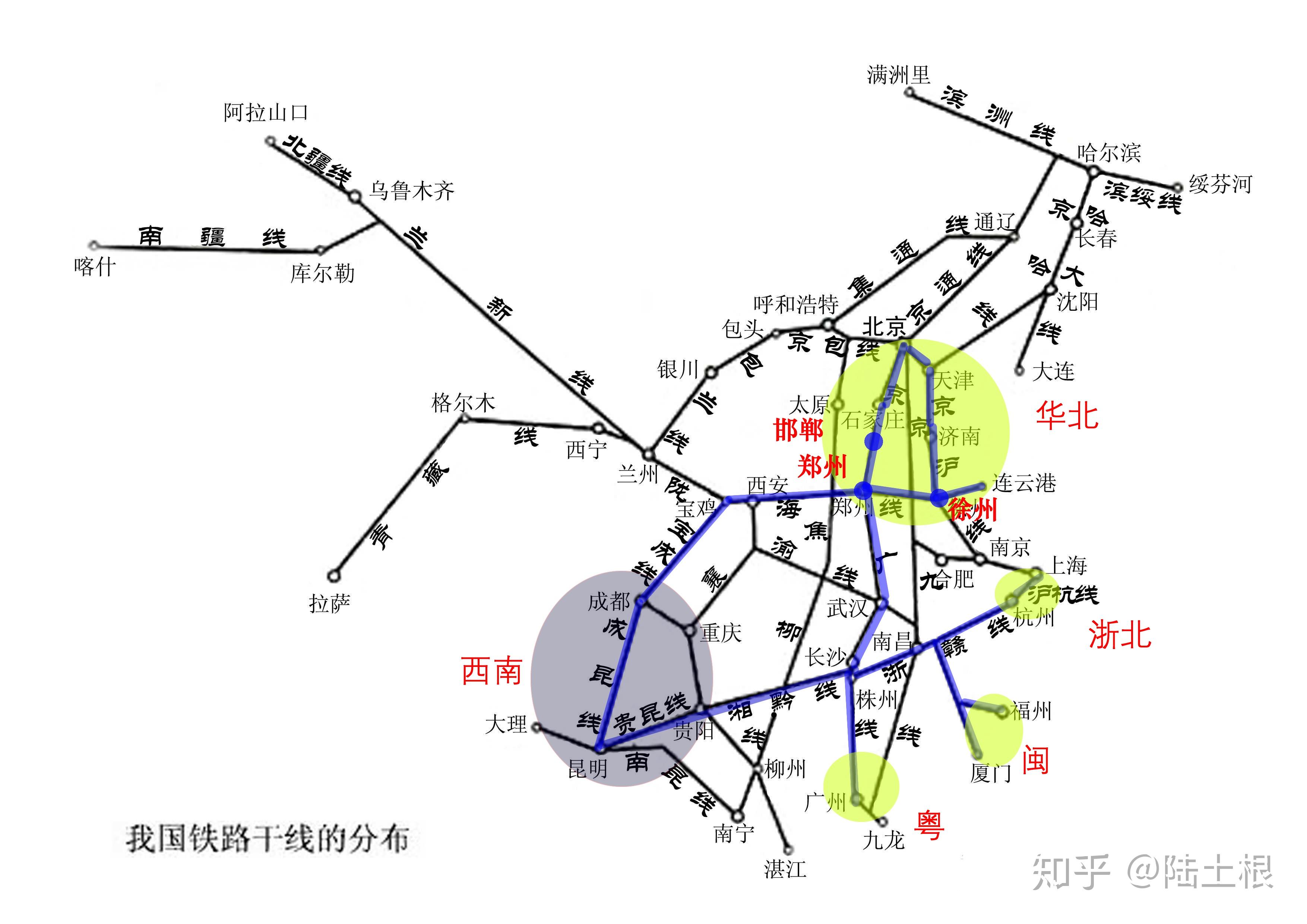 陇海线示意图图片