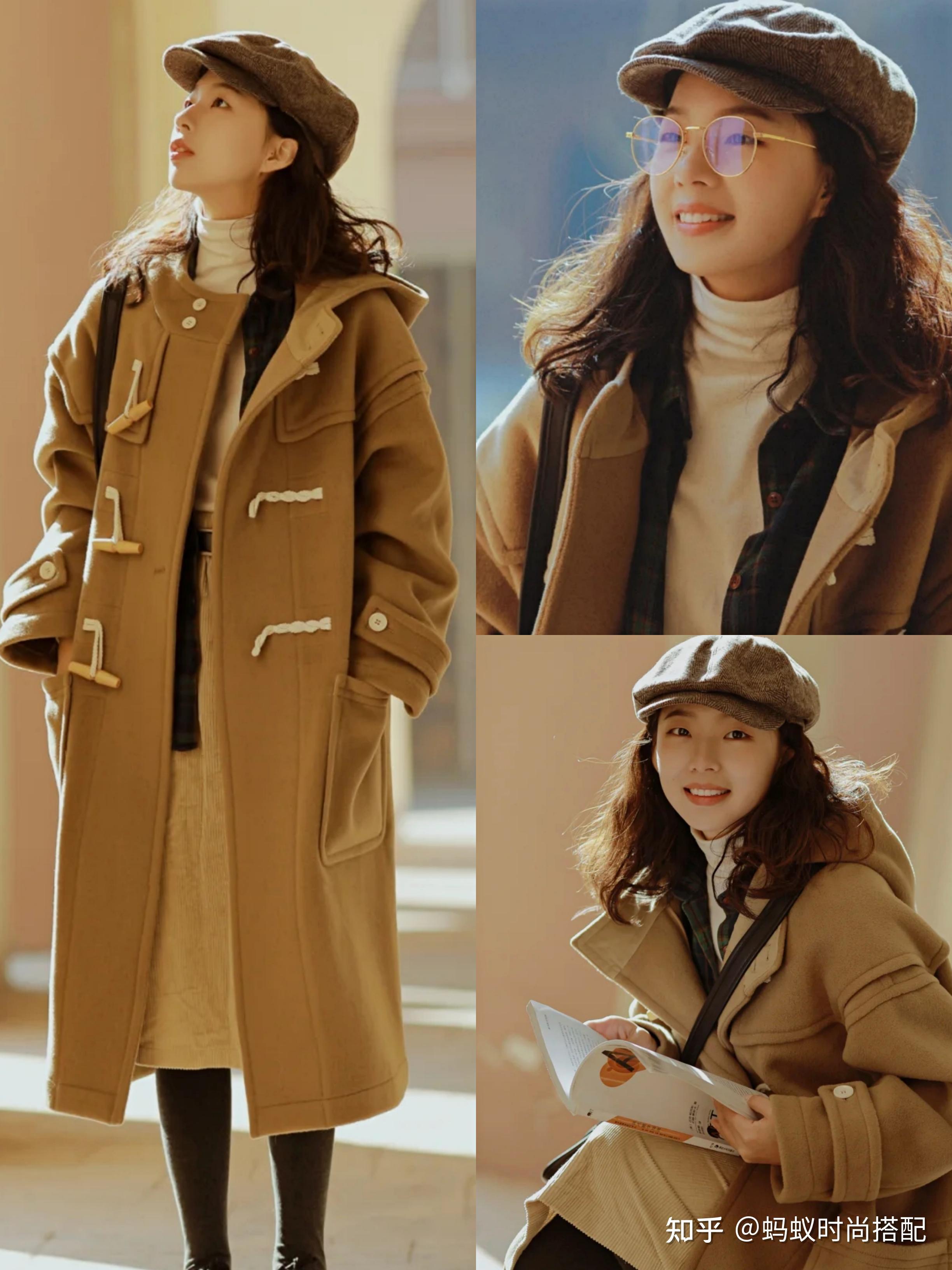 格子衬衫别往衣柜藏秋冬季用它叠穿超实用穿搭时髦不止一点点