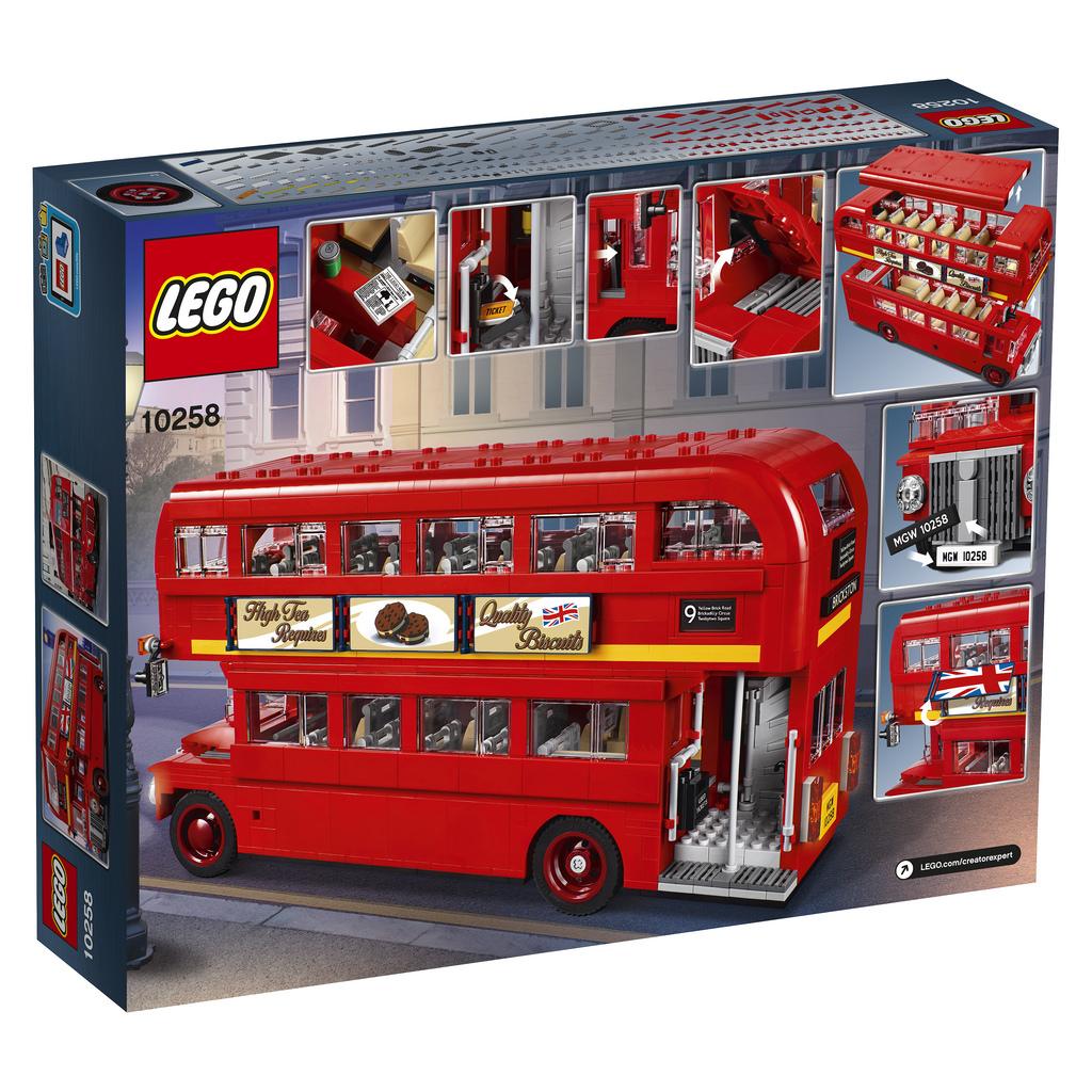 LEGO 乐高 10258 伦敦巴士开箱晒单_拼插积木_什么值得买