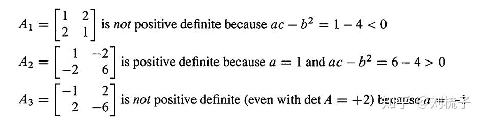 麻省理工线性代数笔记(二十四)正定矩阵 知乎