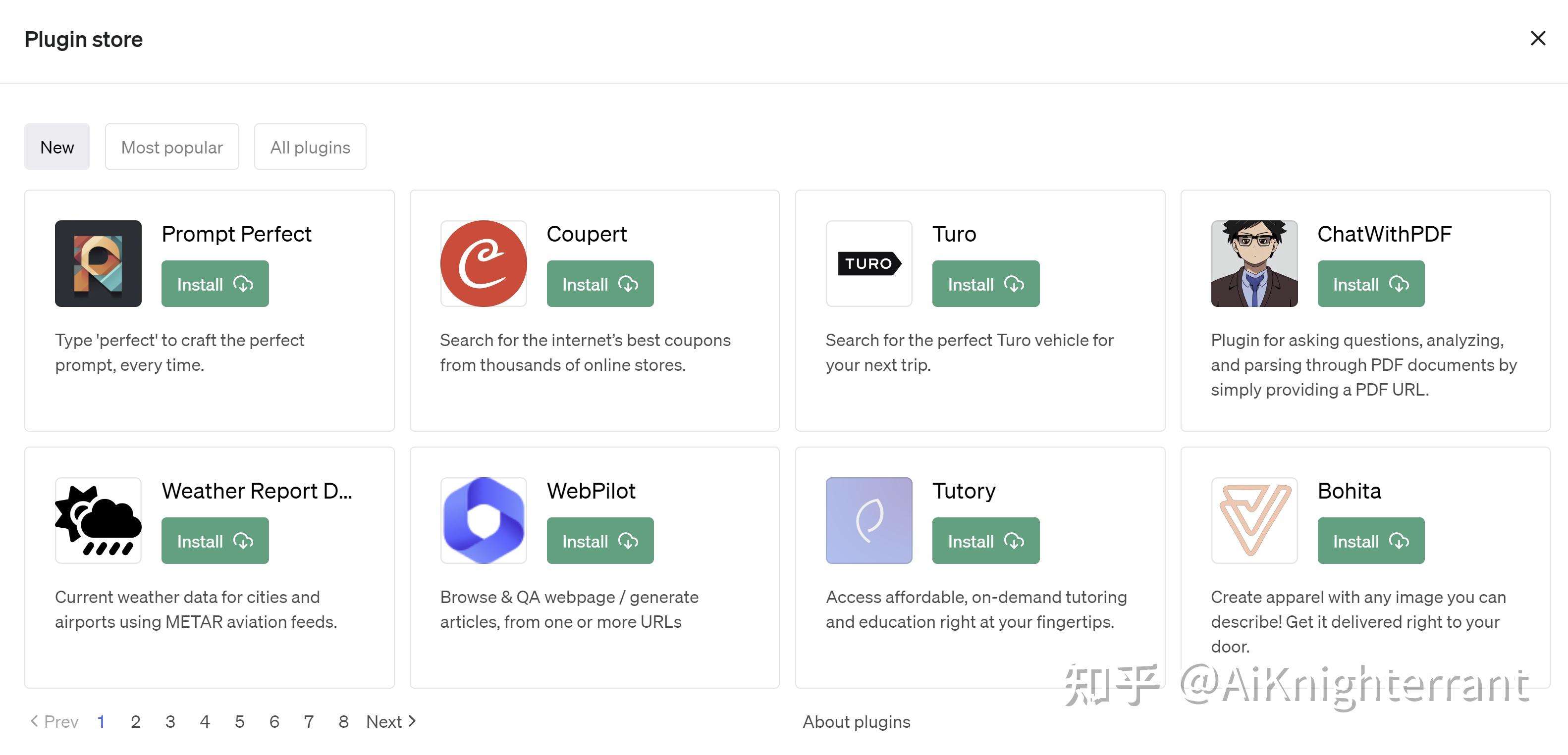 终于等到ChatGPT的插件了,有点小激动 - 知乎