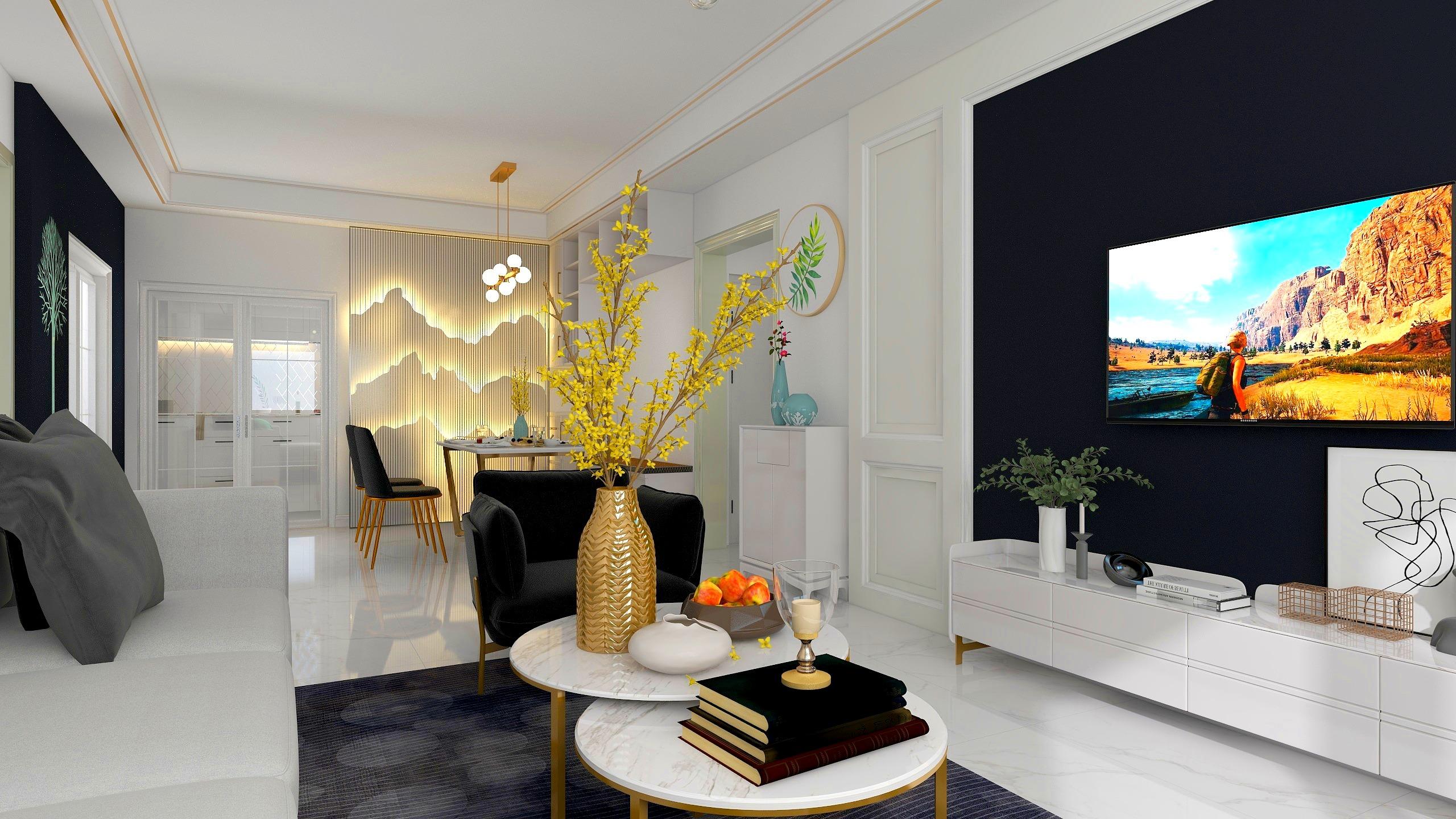 济南装修案例分享金科阑珊公馆设计最高境界就是把方案当成自己家来