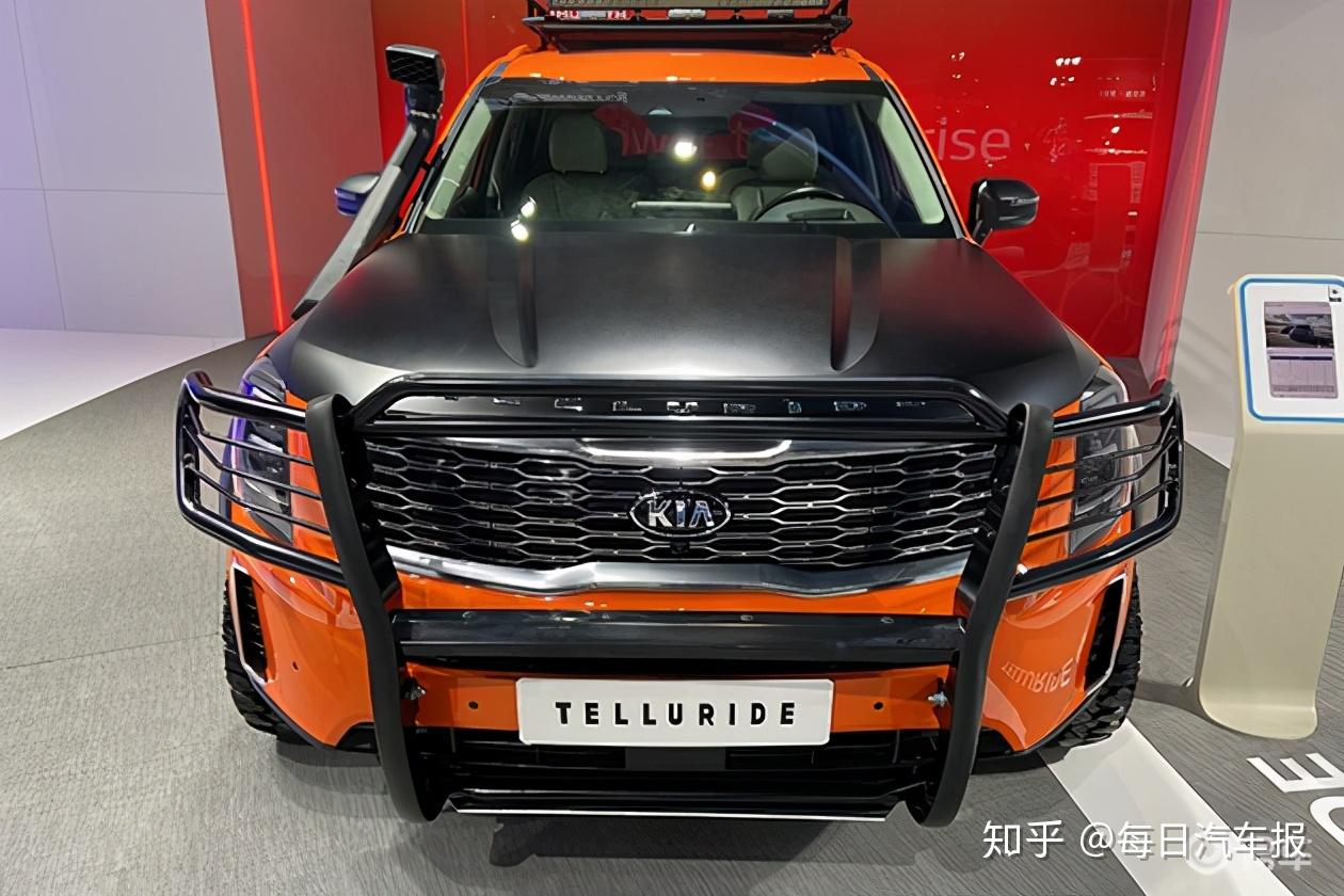 2020进博会起亚telluride定位8座中大型suv