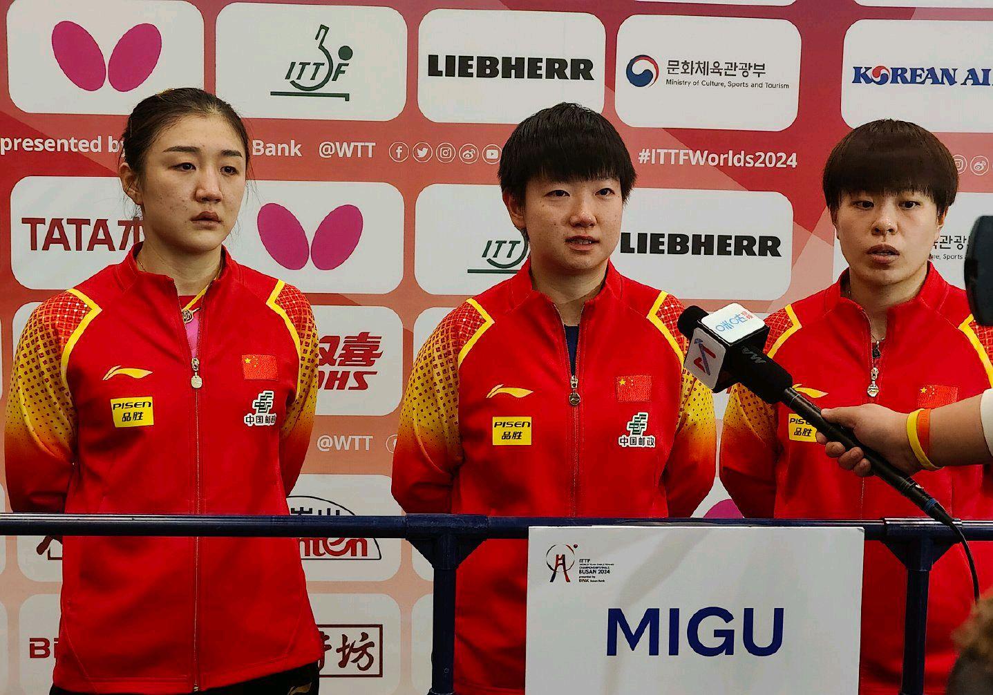 陈梦是奥运会选拔源头王艺迪参加奥运会有助于孙颖莎夺冠