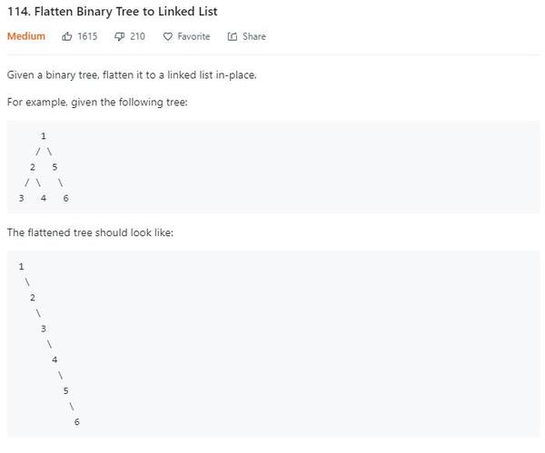 114. Flatten Binary Tree to Linked List - 知乎