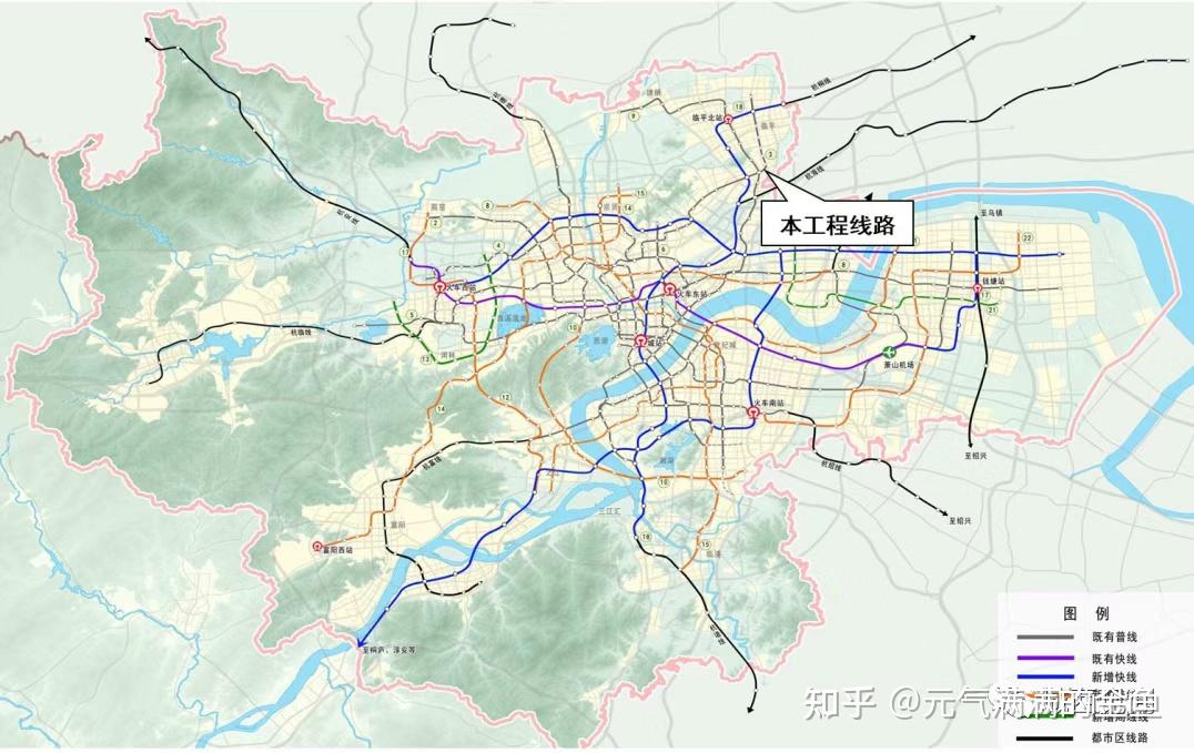 饼都画到2035年了,杭州地铁五,六期规划蓝本曝光 - 知乎